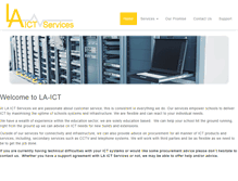 Tablet Screenshot of la-ict.com